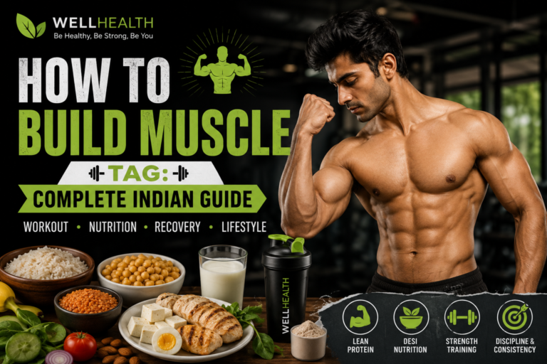 Wellhealth How to Build Muscle Tag